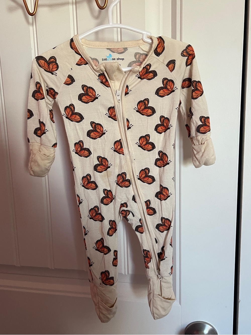 little one shop newborn butterfly sleeper